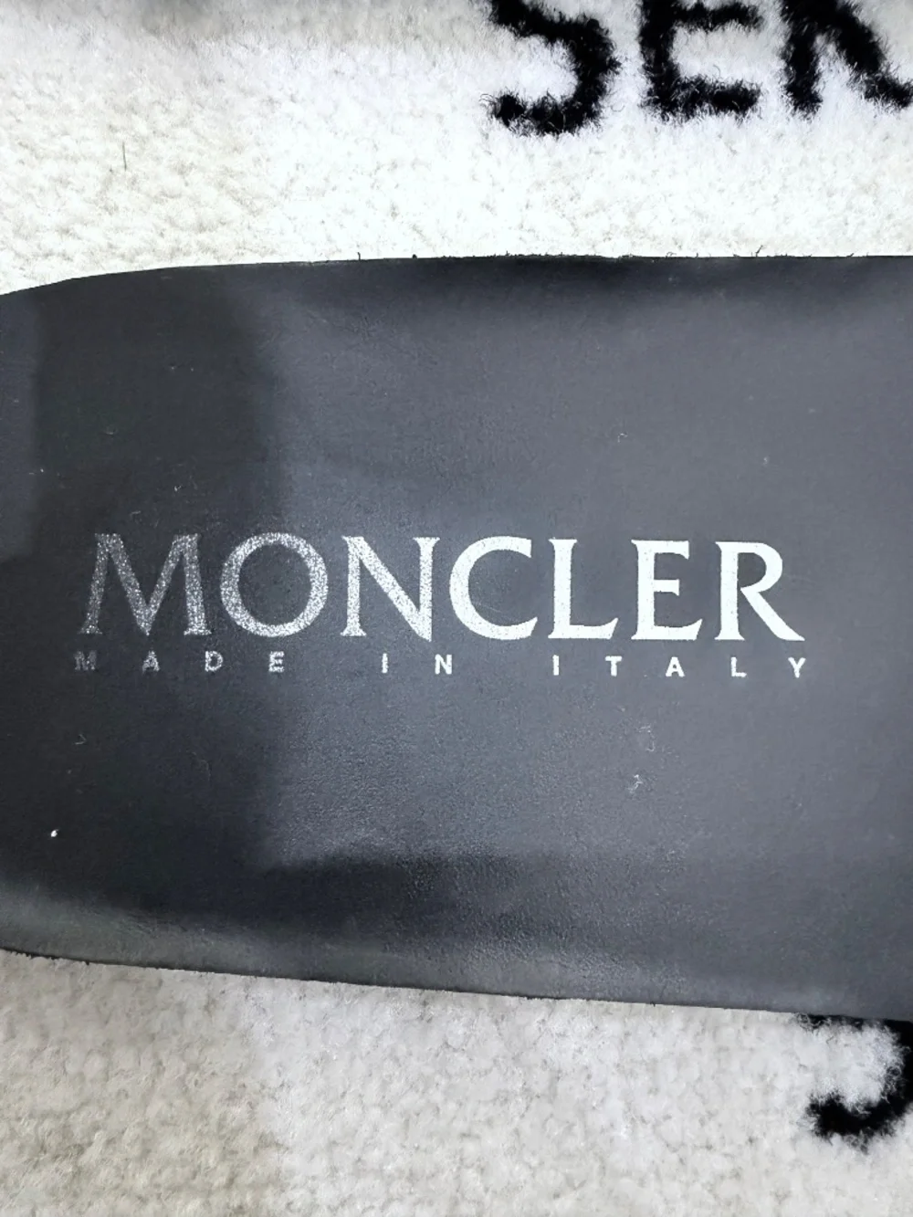 Moncler Vail Lace Up Chunky Sole Black Leather Zip Ankle Boots - Picture 10 of 12
